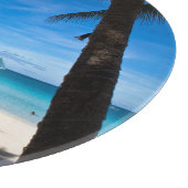 熱帯ビーチ |ホワイトビーチボラカイ島フィリピン カッティングボード (角)