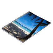 熱帯ビーチ |ホワイトビーチボラカイ島フィリピン ノートブック (左側)