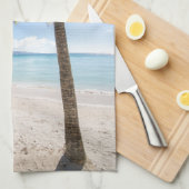 熱帯ビーチ |ボラカイ・フィリピン キッチンタオル (四つ折り)