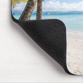 熱帯ビーチ |ボラカイ・フィリピン マウスパッド (コーナー)