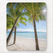 熱帯ビーチ |ボラカイ・フィリピン マウスパッド (正面)