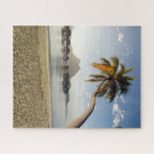 熱帯ビーチ |ボラボラビーチハッツ ジグソーパズル (横)