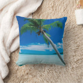 熱帯ビーチ |ボラボラビーチモツ・トファリ クッション (ブランケット)