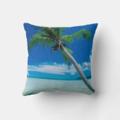熱帯ビーチ |ボラボラビーチモツ・トファリ クッション (裏面)