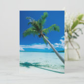 熱帯ビーチ |ボラボラビーチモツ・トファリ サンキューカード (スタンド正面)