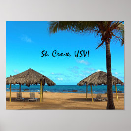 熱帯ビーチ ポスター