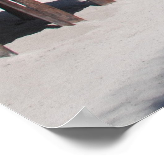 熱帯ビーチ ポスター (角)