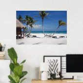 熱帯ビーチ ポスター (ホームオフィス)