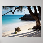 熱帯ビーチ ポスター (正面)