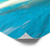 熱帯ビーチ ポスター (角)