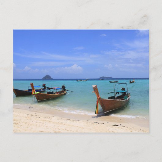 熱帯ビーチ ポストカード (正面)