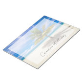 熱帯ビーチ |ポリネシア，ボラフランスのボラ ノートパッド (アングル)