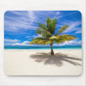 熱帯ビーチ |ポリネシア，ボラフランスのボラ マウスパッド (正面)