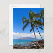 熱帯ビーチ |マウイ・ハワイ島 ポストカード (正面/裏面)