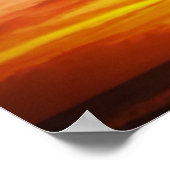 熱帯ビーチ |マウイ・ハワイ諸島 ポスター (角)