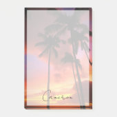 熱帯ビーチ |マウイ・ハワイ諸島 ポストイット (正面)