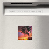 熱帯ビーチ |マウイ・ハワイ諸島 マグネット (インサイチュ (食洗機))