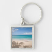 熱帯ビーチ |マウイ,ハワイ キーホルダー (正面)
