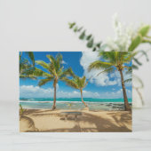 熱帯ビーチ |マウイ・ハワイ・クアウコーブビーチ サンキューカード (スタンド正面)