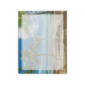 熱帯ビーチ |マウイ・ハワイ・クアウコーブビーチ ノートパッド (回転)