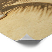 熱帯ビーチ |マウイ・ハワイ・クアウコーブビーチ ポスター (角)