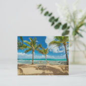 熱帯ビーチ |マウイ・ハワイ・クアウコーブビーチ ポストカード (スタンド正面)