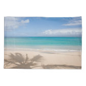 熱帯ビーチ |マウイ,ハワイ 枕カバー (裏面)