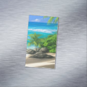 熱帯ビーチ マグネット名刺 (インサイチュ)