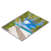 熱帯ビーチ |モルディブ島木造ジェットホテル ノートブック (左側)