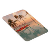 熱帯ビーチ |モルディブ熱帯ビーチ&プール マグネット (右側)