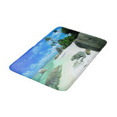 熱帯ビーチ |ラディグ島 バスマット (アングル)