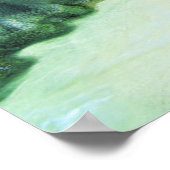 熱帯ビーチ |ラディグ島 ポスター (角)