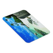 熱帯ビーチ |ラディグ島 マグネット (右側)