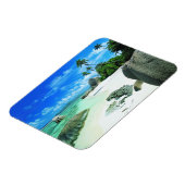 熱帯ビーチ |ラディグ島 マグネット (左側)