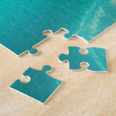 熱帯ビーチ – 息をのむような景色 ジグソーパズル (側面)