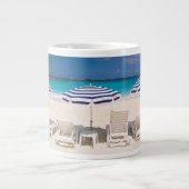 熱帯ビーチ |熱帯ビーチアンギラ ジャンボコーヒーマグカップ (正面)