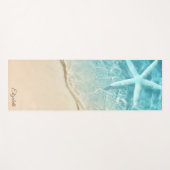 熱帯ビーチ、砂、シースター ヨガマット (正面(横))