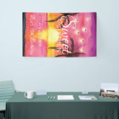 熱帯ビーチ、菓子16のパーティー 横断幕 (トレードショー)