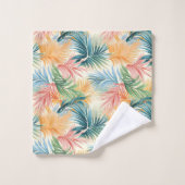 熱帯ビーチ#6 バスタオルセット (ウォッシュタオル)