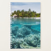 熱帯ビーチ | Ari Atoll Maldives プランナー手帳 (正面)