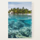 熱帯ビーチ | Ari Atoll Maldives プランナー手帳 (裏面)