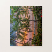 熱帯ビーチ| Corcovadoの国立公園 ジグソーパズル (縦)