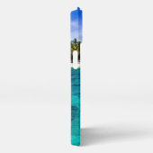 熱帯ビーチ El Nido，フィリピン，パラワン iPhoneケース (右側面)