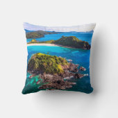 熱帯ビーチ El Nido Phillipines |エルニドフィリピン クッション (裏面)