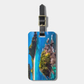 熱帯ビーチ El Nido Phillipines |エルニドフィリピン ラゲッジタグ (正面縦)