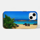 熱帯ビーチ iPhoneケース (裏面横)