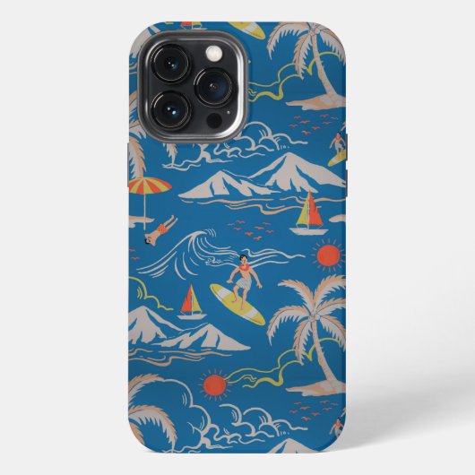 熱帯ビーチ iPhoneケース (裏面)