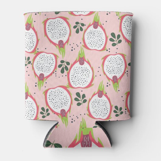 熱帯ピタヤの果実葉の継ぎ目 缶クーラー (正面)