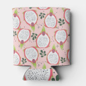 熱帯ピタヤの果実葉の継ぎ目 缶クーラー (裏面)