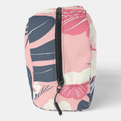 熱帯ピンクのハイビスカスパーソナライズされたモノグラム ドップキット (右)